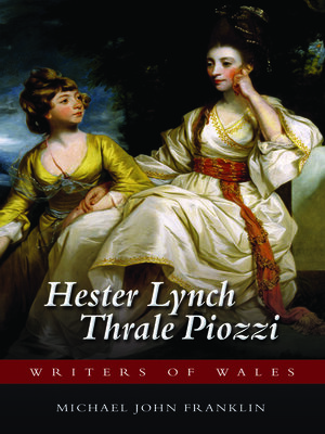 cover image of Hester Lynch Thrale Piozzi